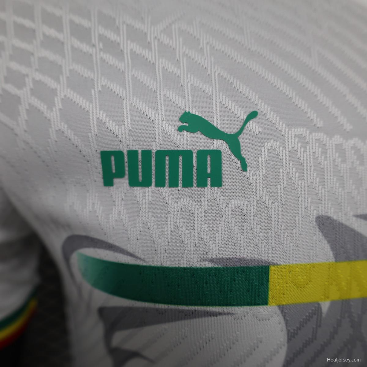 Player Version 2023 Senegal White Jersey