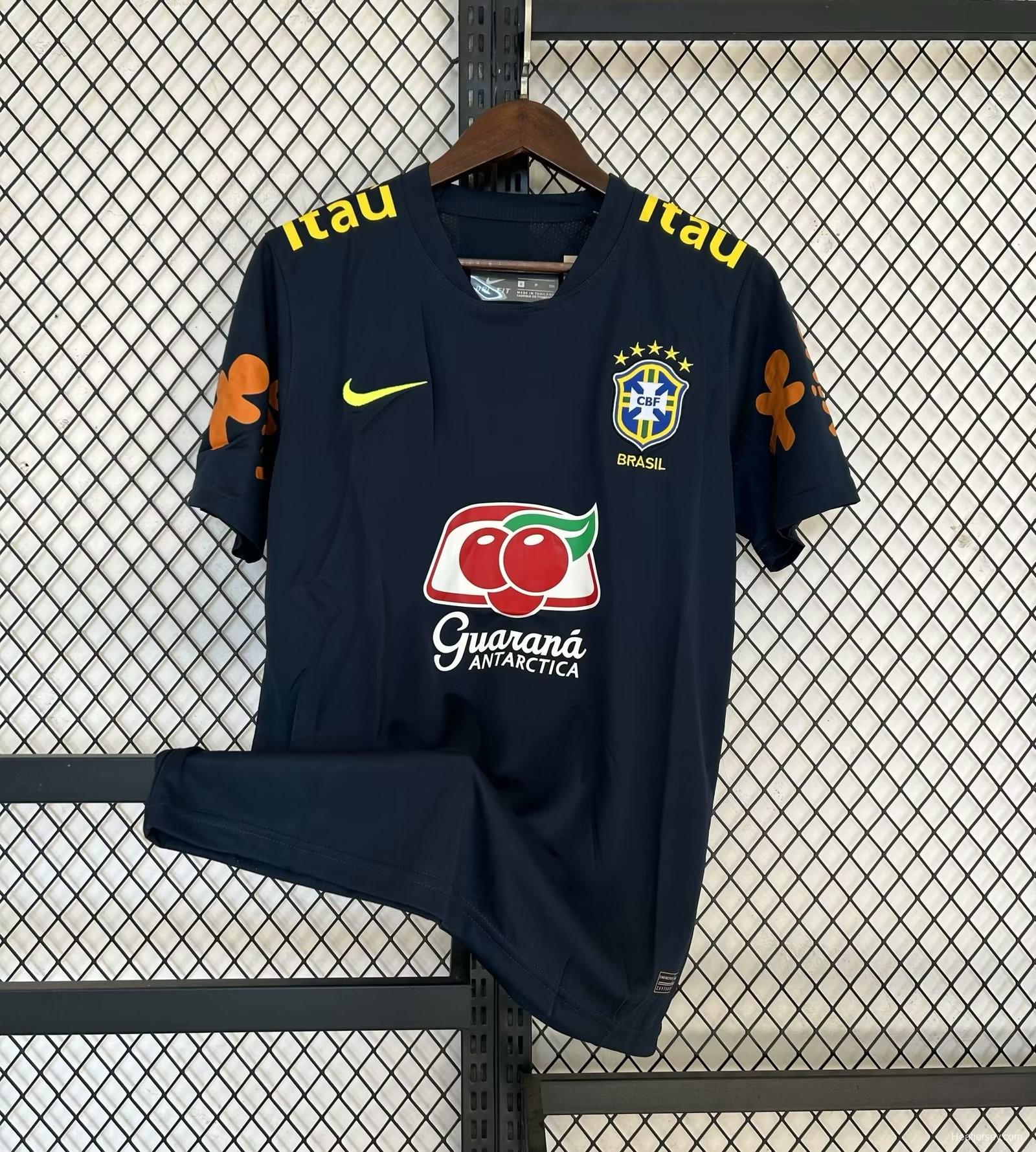 2022 Brazil Black POLO Jersey