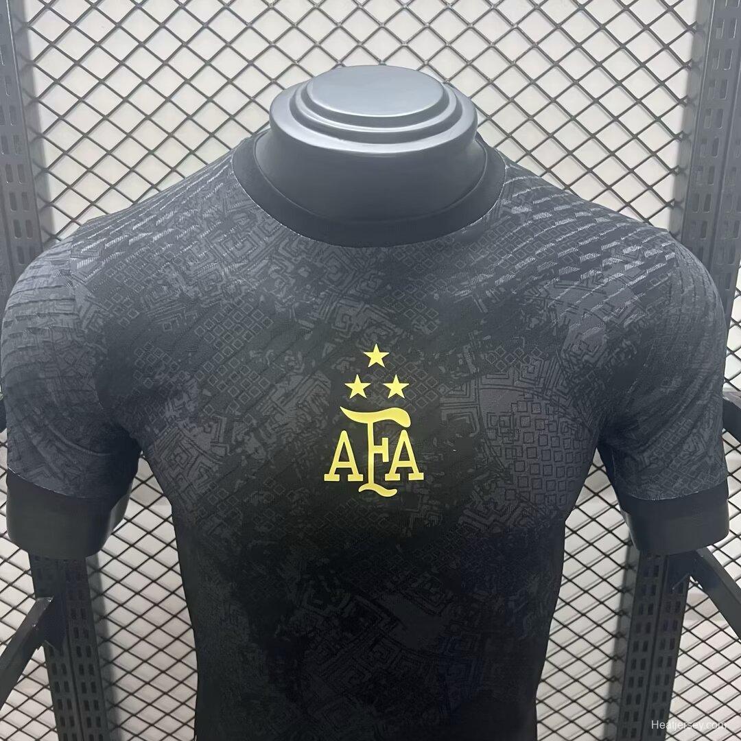 3 Stars 2023 Argentina Black Training Jersey