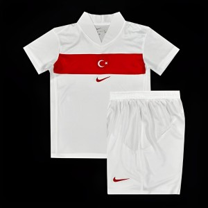 2024 Kids Turkey Away White Jersey