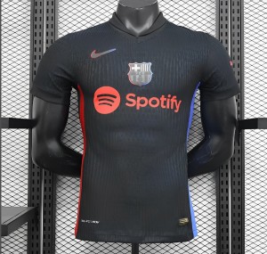 Player Version 24/25 Barcelona Away Black Jersey