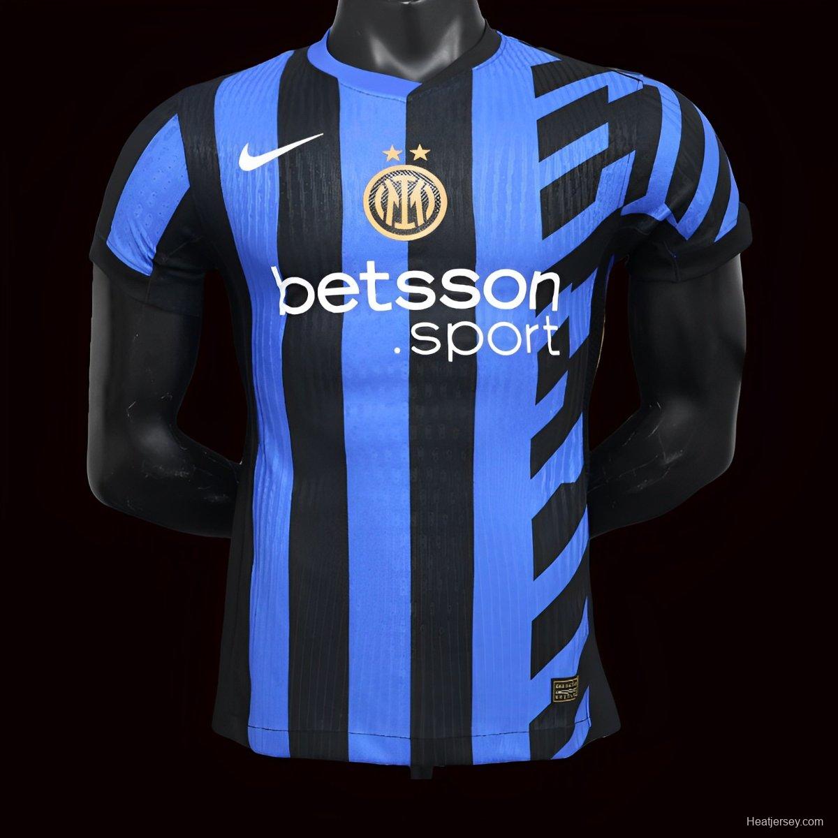 Player Version 24/25 Intern Milan Home Jersey