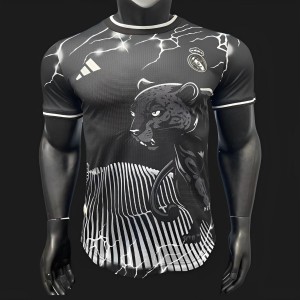 Player Version 24/25 Real Madrid Black Panther Special Jersey