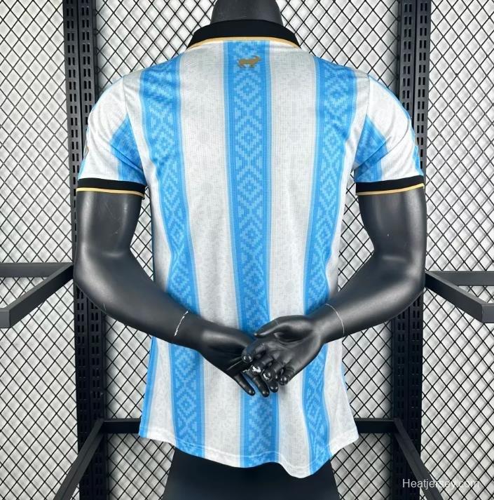 Player Version 2025 Argentina Home Jersey