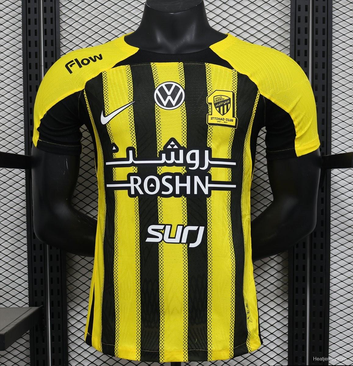 Player Version 25/26 Al-Ittihad Home Jersey