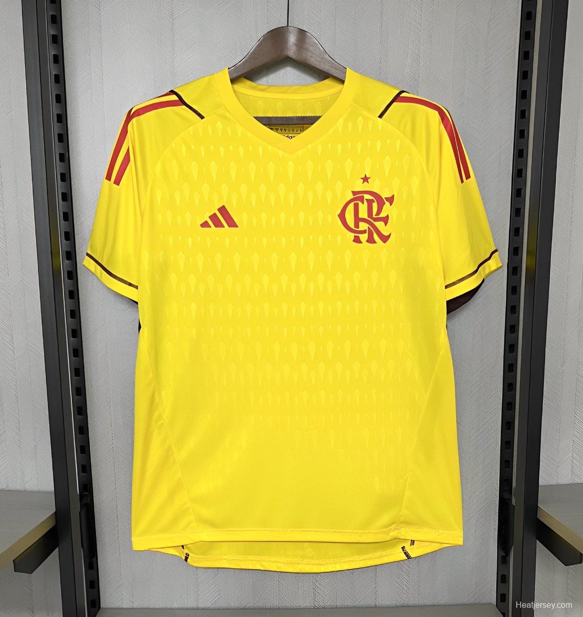 24/25 Flamengo Limited Edition Goalkeeper Yellow Jersey