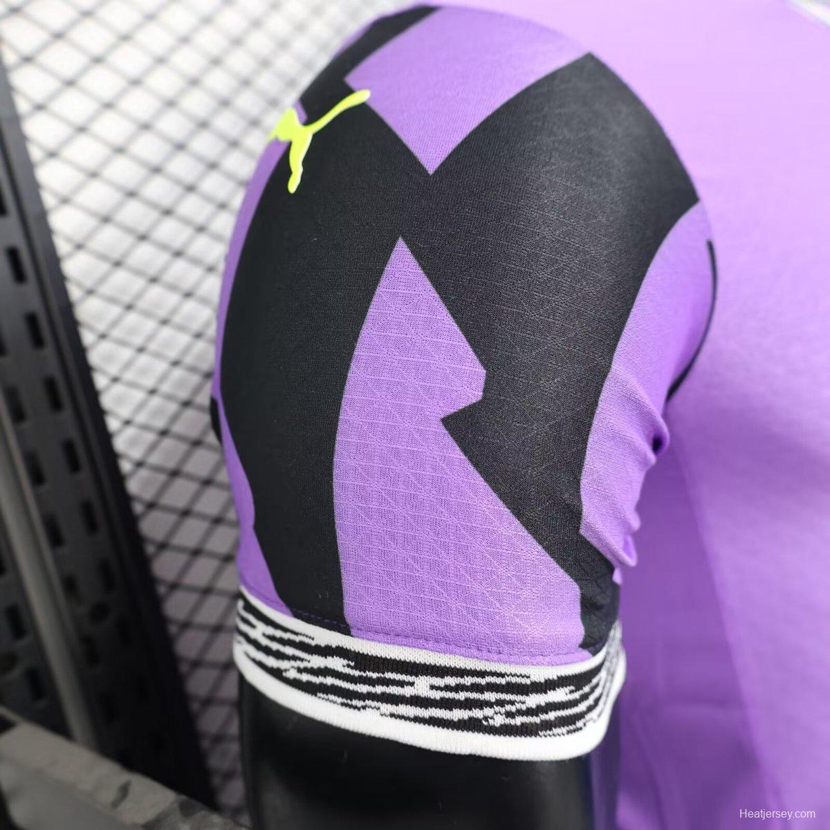 Player Version 24/25 Borussia Dortmund Anniversary 4th Goalkeeper Purple Jersey