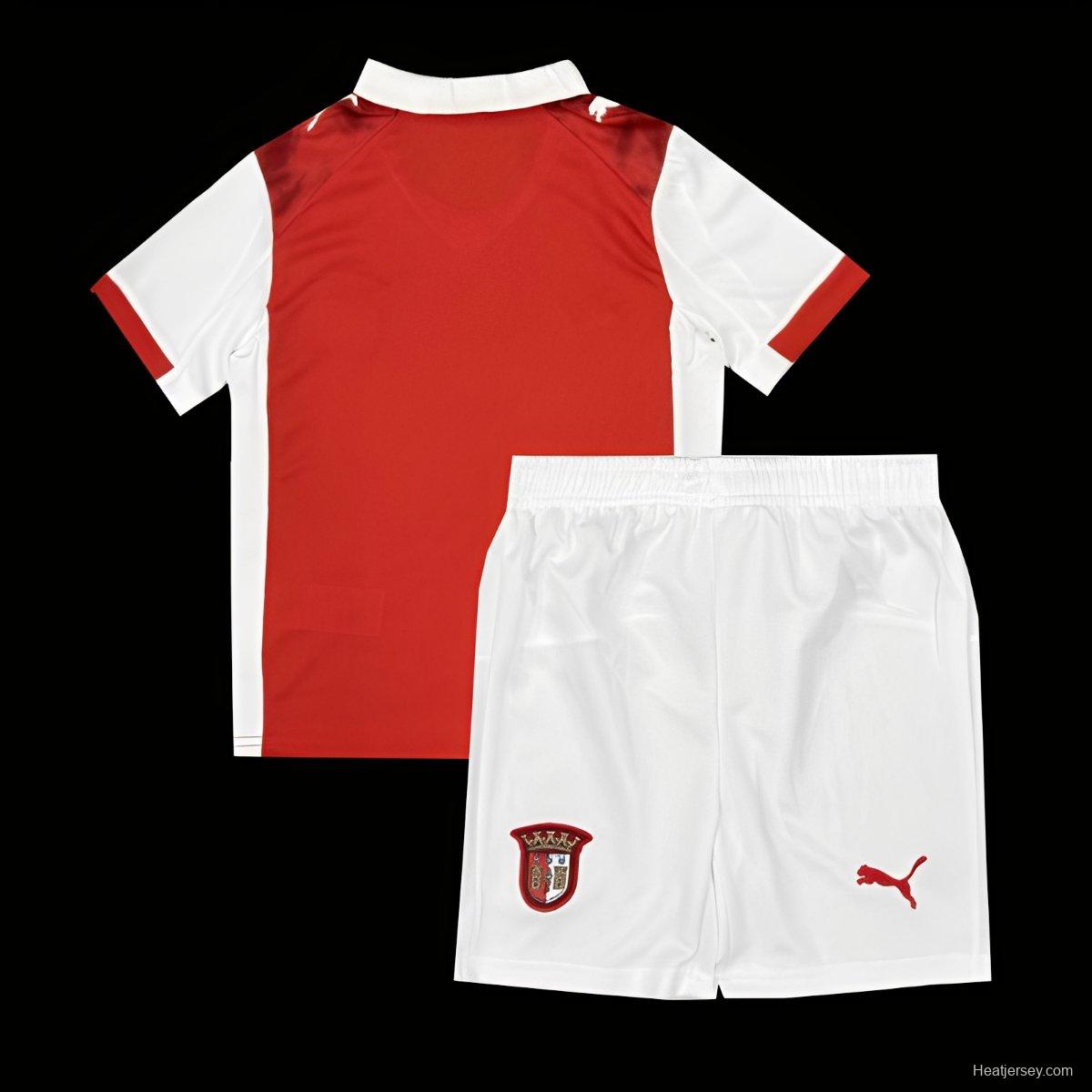 25/26 Kids Braga Home Jersey